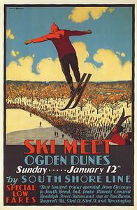 Ski Jump Poster